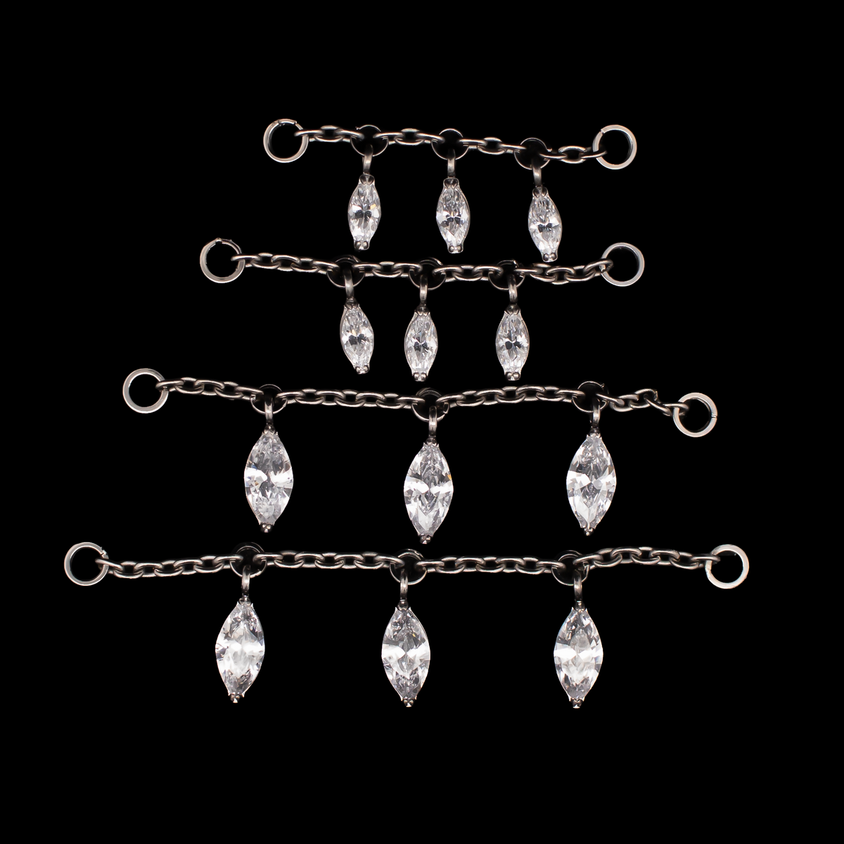 Elijah - Marquise Chain | Body Jewelry | Wiccan Center