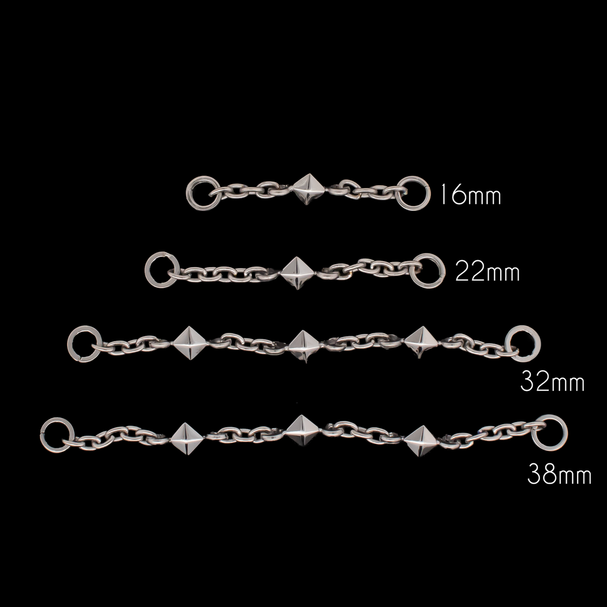 Manon - Pyramid Chain | Body Jewelry | Wiccan Center