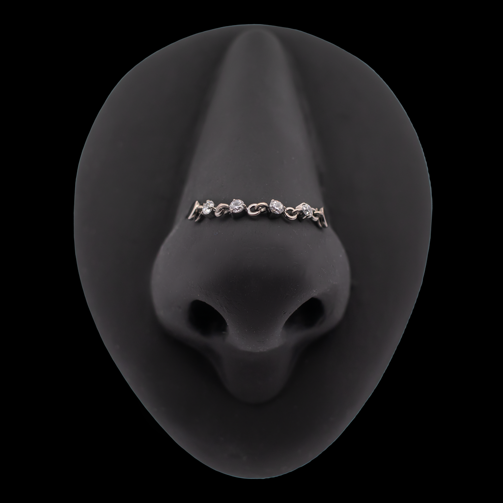 Emery - Round CZ Chain | Body Jewelry | Wiccan Center