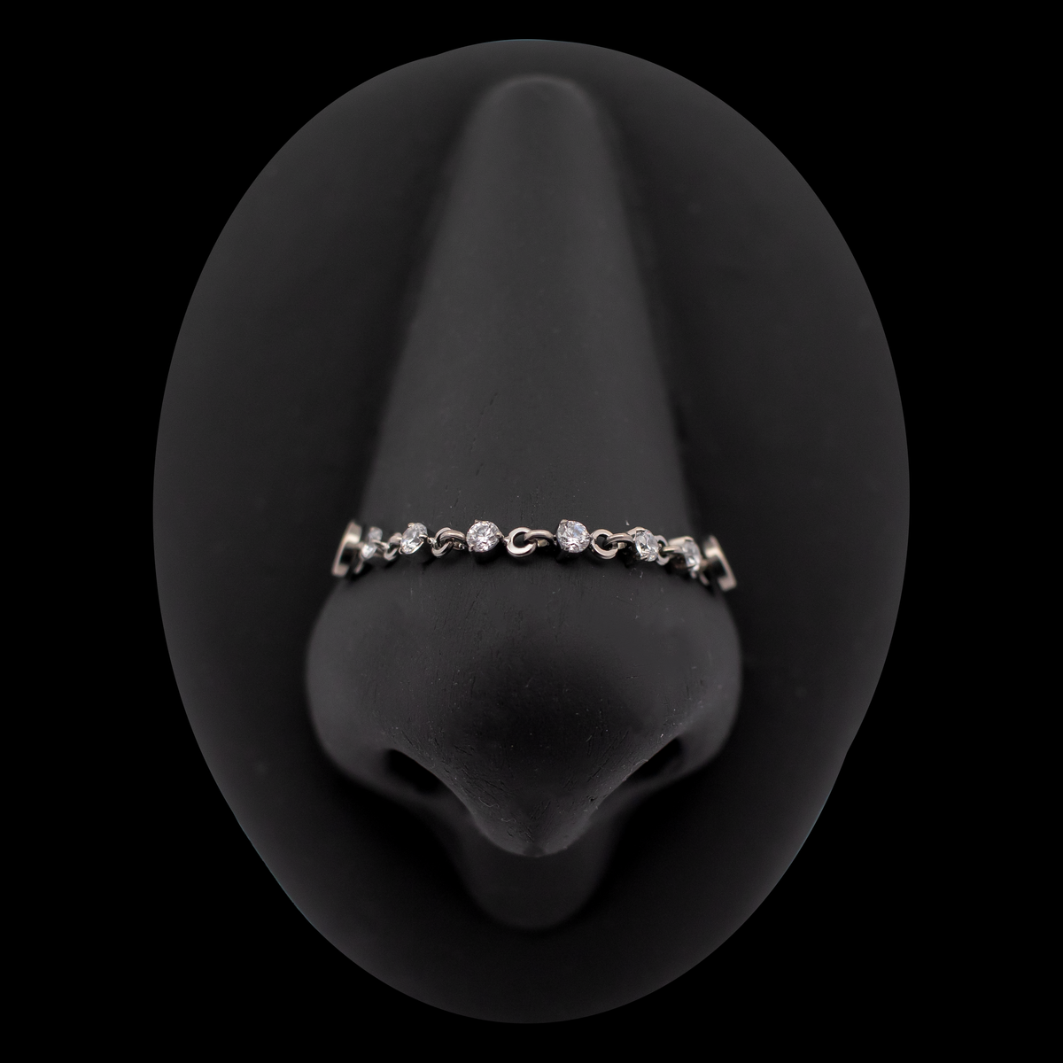 Emery - Round CZ Chain | Body Jewelry | Wiccan Center