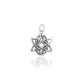 Celtic Knotwork Silver Charm TCM026