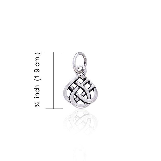 Celtic Knotwork Silver Charm TCM102