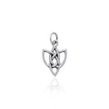 Celtic Knotwork Silver Charm TCM104