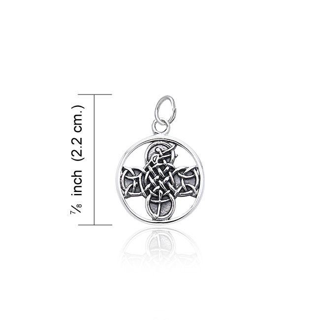 Celtic Knotwork Cross Charm TCM132