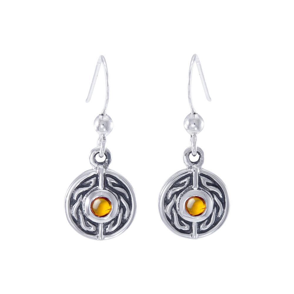 Celtic Knotwork Sterling Silver Earrings TE1014