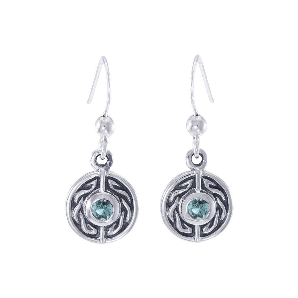 Celtic Knotwork Sterling Silver Earrings TE1014