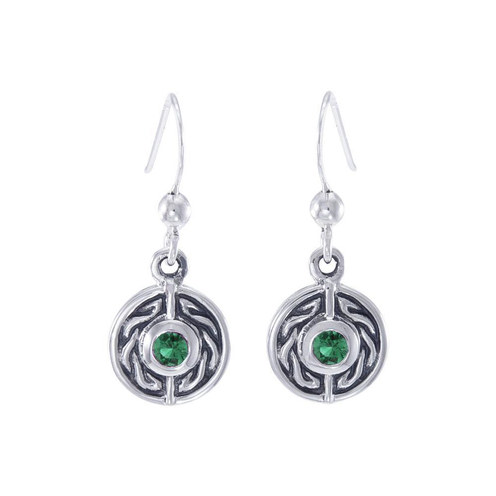 Celtic Knotwork Sterling Silver Earrings TE1014