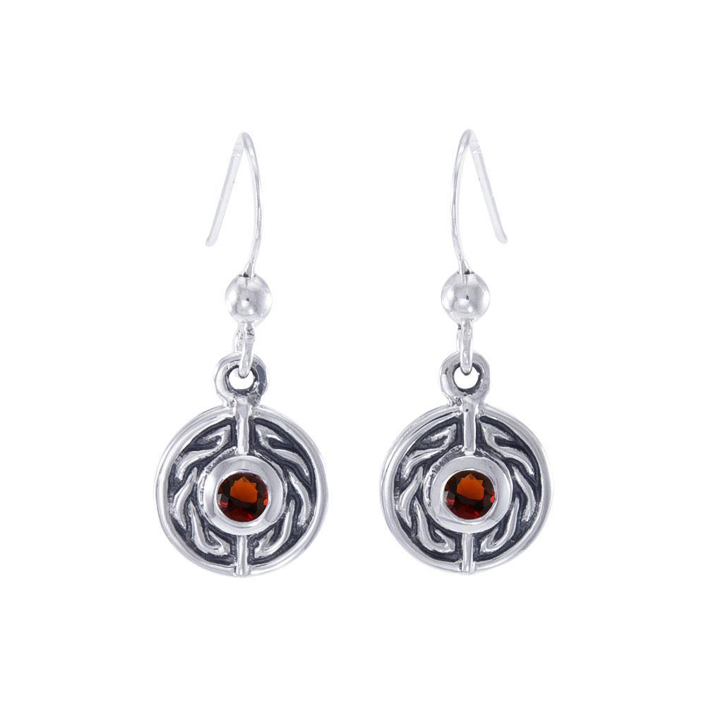Celtic Knotwork Sterling Silver Earrings TE1014