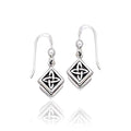 Celtic Knotwork Sterling Silver Earrings TE1128
