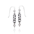Celtic Knotwork Silver Earrings TE1129