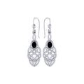 Celtic Knotwork Sterling Silver Earrings TE113