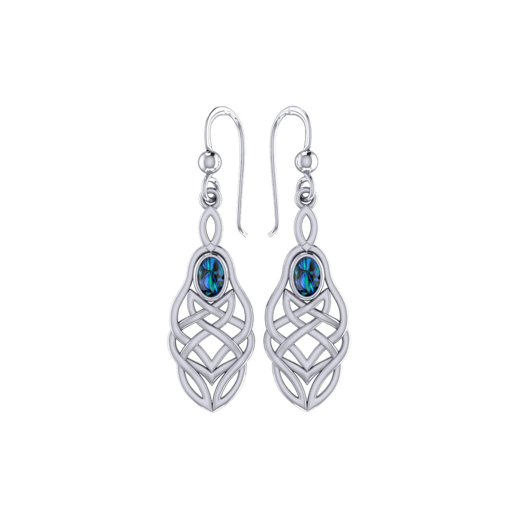 Celtic Knotwork Sterling Silver Earrings TE113 | Earrings | Wiccan Center