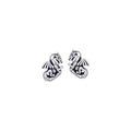 Small Dragon Sterling Silver Post Earrings TE1155