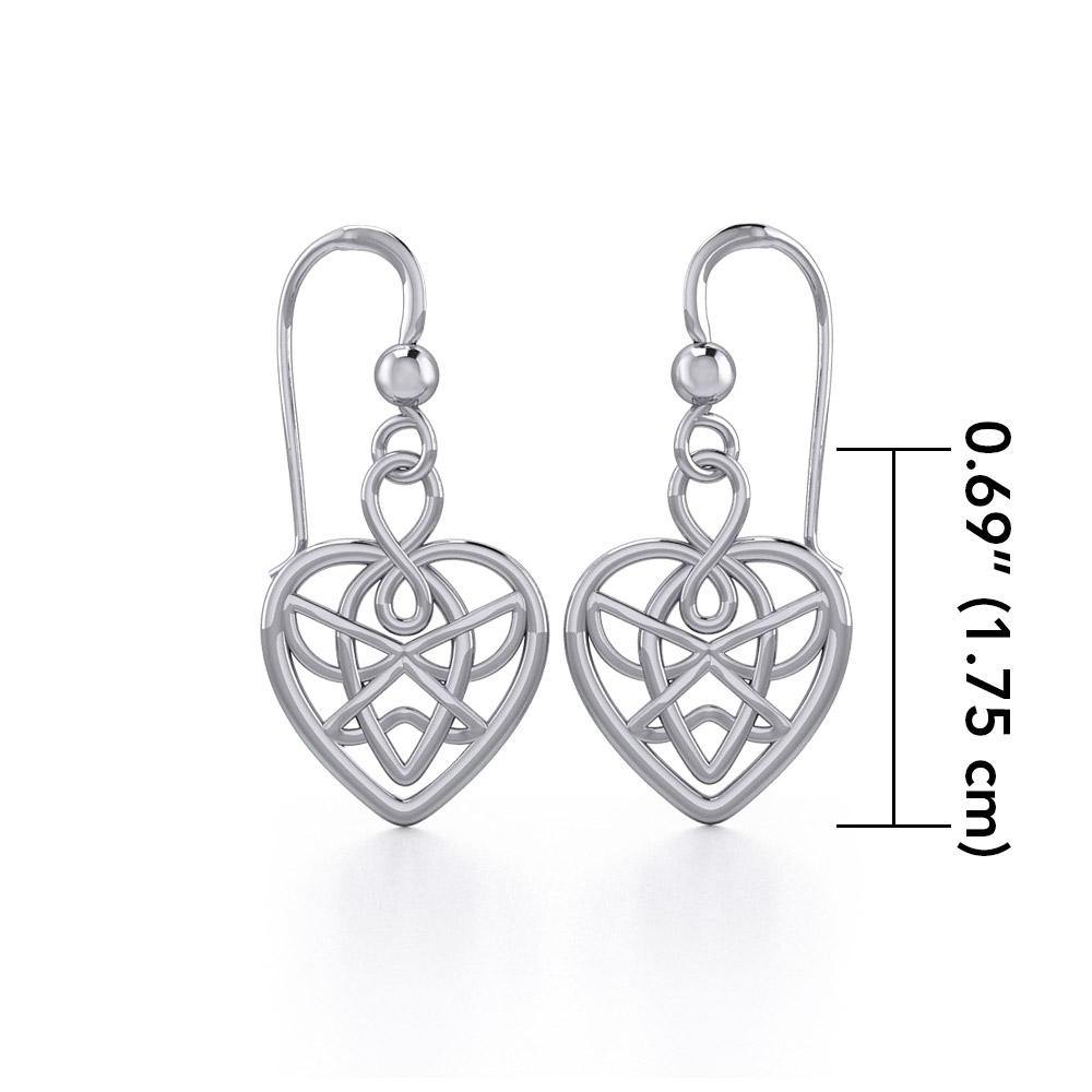 Celtic Knots Sterling Silver Earrings TE1173