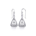 Celtic Knotwork Sterling Silver Earrings TE1193