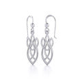 Celtic Knotwork Sterling Silver Earrings TE1196