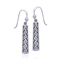 Celtic Spiral Sterling Silver Earrings TE2138