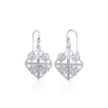 Celtic Knotwork Sterling Silver Earrings TE2139