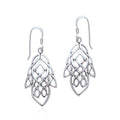 Celtic Knotwork Sterling Silver Earrings TE261