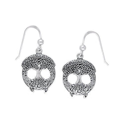 Celtic Tree of Life Sterling Silver Earrings TE2926 | Earrings | Wiccan Center