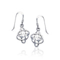 Celtic Knotwork Sterling Silver Earrings TE445