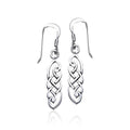 Celtic Knotwork Sterling Silver Earrings TE468