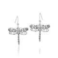 Dragonfly Sterling Silver Earrings TE809