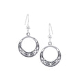 Celtic Knotwork Sterling Silver Earrings TE852