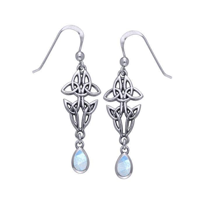 Celtic Knotwork Sterling Silver Earrings TER120