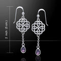 Celtic Knotwork Sterling Silver Earrings TER122
