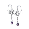 Celtic Knotwork Silver Earrings TER123