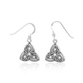 Celtic Trinity Sterling Silver Earrings TER1382