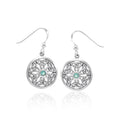 Triquetra Celtic Knot Sterling Silver Earrings TER1388