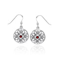 Triquetra Celtic Knot Sterling Silver Earrings TER1389