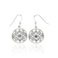 Triquetra Celtic Knot Sterling Silver Earrings TER1390
