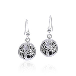 Celtic Triquetra Yin Yang Earrings TER1568 | Earrings | Wiccan Center