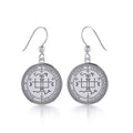 Archangel Gabriel Sigil Small Sterling Silver Earring TER1630