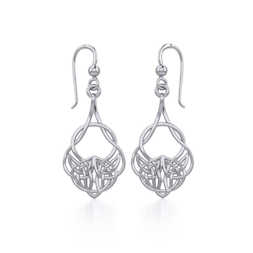 Celtic Knot Sterling Silver Earrings TER1901