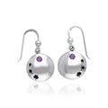 Celtic Irish Shamrock Silver Earrings TER212