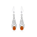 Celtic Knotwork Sterling Silver Earrings TER222