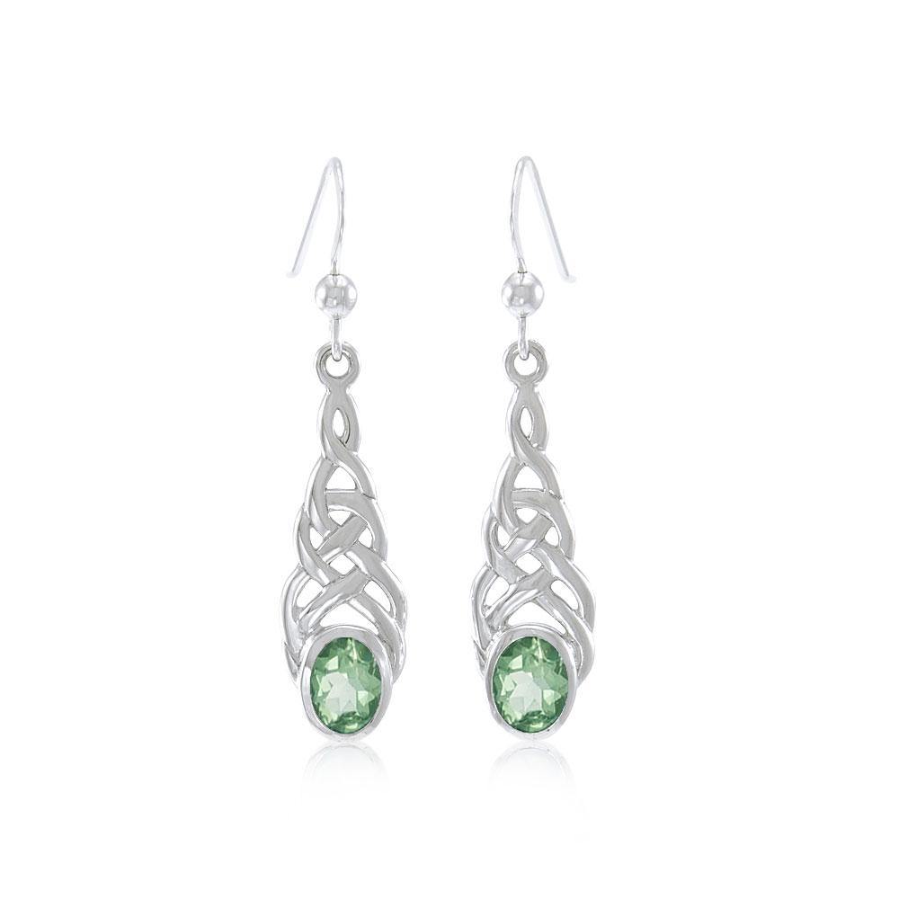 Celtic Knotwork Sterling Silver Earrings TER222