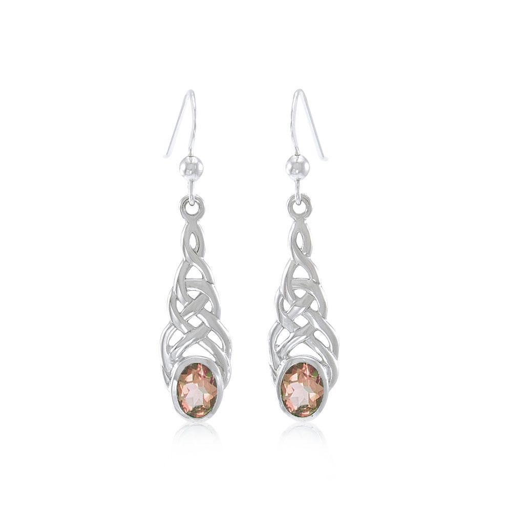 Celtic Knotwork Sterling Silver Earrings TER222