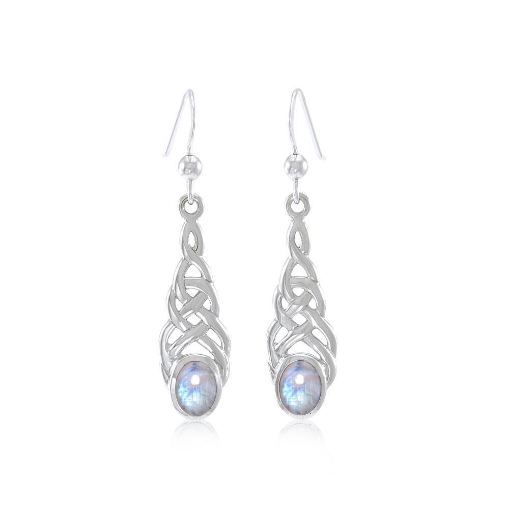 Celtic Knotwork Sterling Silver Earrings TER222