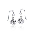 Celtic Knotwork Sterling Silver Earrings TER375