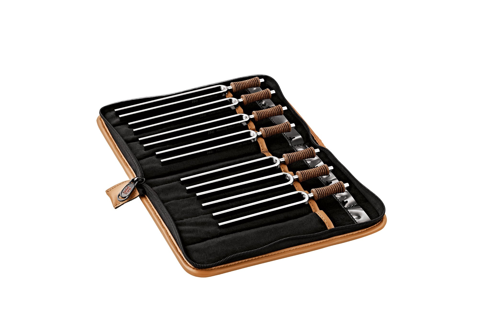 7-Piece Planetary Tuned Tuning Fork Chakra Set incl. Case | | Wiccan Center