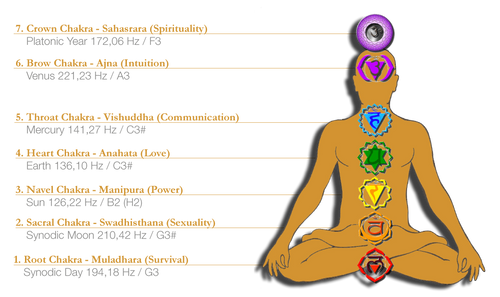 7-Piece Planetary Tuned Tuning Fork Chakra Set incl. Holder | | Wiccan Center