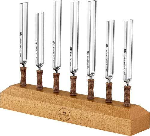 7-Piece Planetary Tuned Tuning Fork Chakra Set incl. Holder | | Wiccan Center