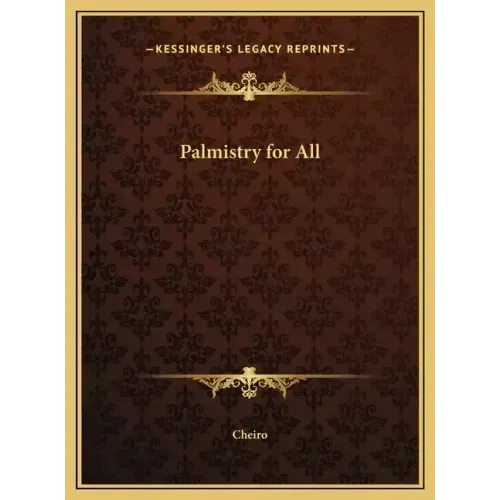Palmistry for All - Hardcover