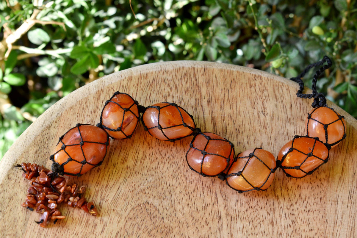 Carnelian Crystal Hanger, Car Accessories (Courage and Manifestation) | | Wiccan Center