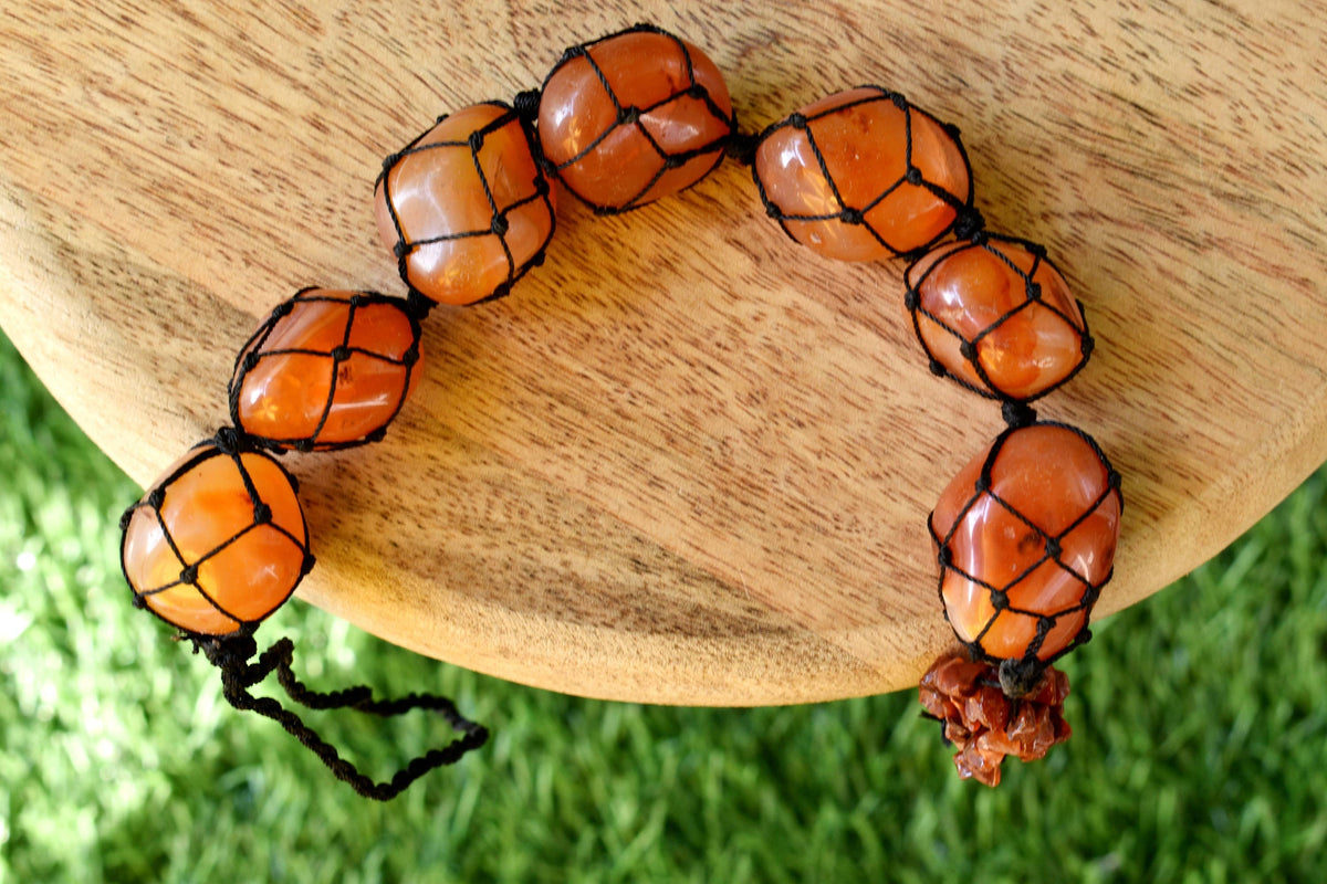 Carnelian Crystal Hanger, Car Accessories (Courage and Manifestation) | | Wiccan Center